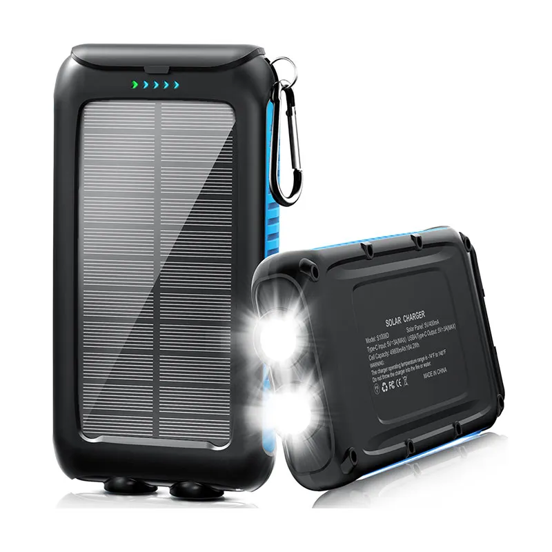 Munera 30000mAh Solar Panel Power Bank